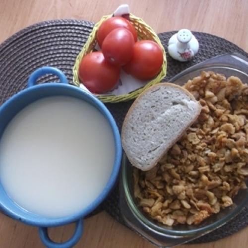 Netvrdím,že krupicová kaša nie je dobrá letná večera,ale...