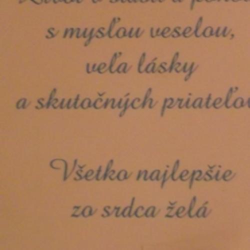 Mariškám, Máriam ...