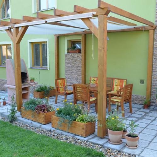 Pergola- finálna podoba